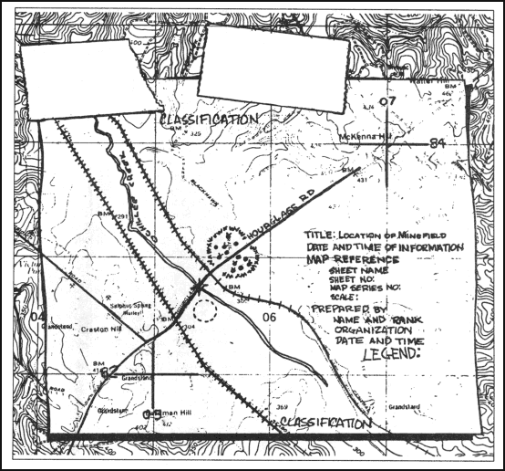 Figure 7-2. Map overlay with marginal information.