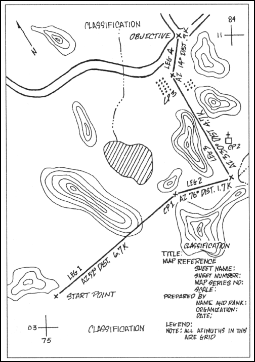 Figure 12-2. Primary route.